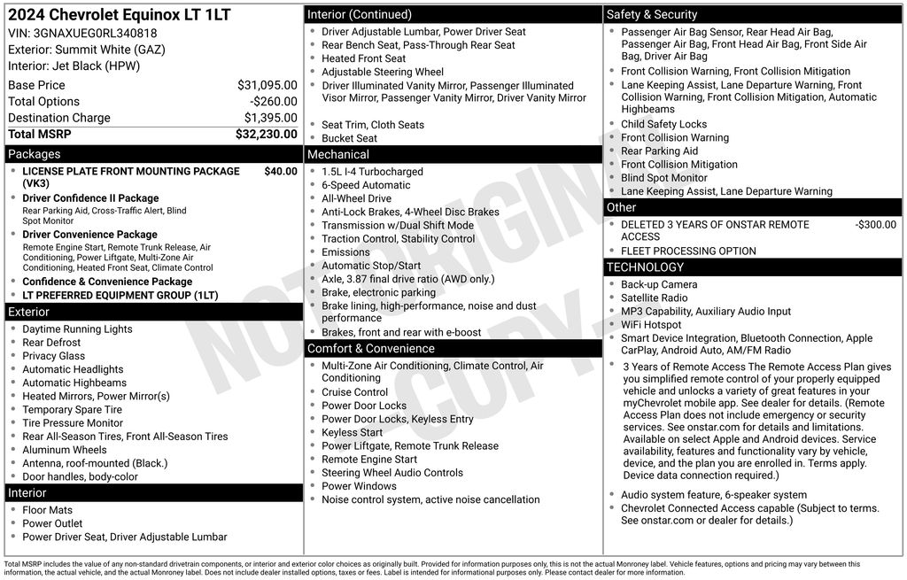 Used 2024 Chevrolet Equinox SUV