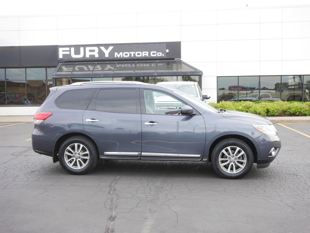 Gray (Dark Slate) 2014 Nissan Pathfinder SL 4WD SUV / Crossover Four-Wheel Drive Continuously Variable Transmission