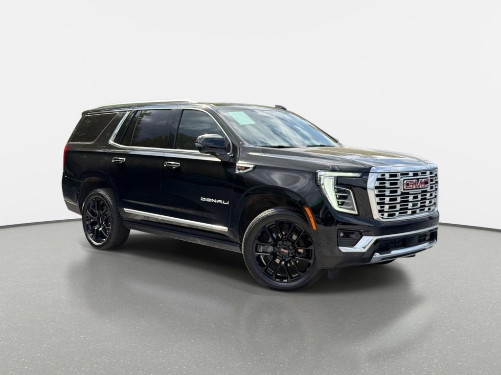 Black 2025 GMC Yukon Denali 4WD SUV / Crossover Four-Wheel Drive Automatic