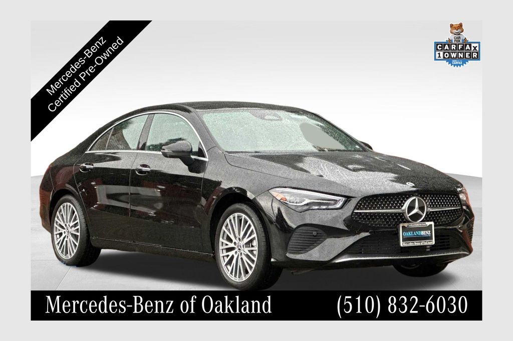 Black 2026 Mercedes-Benz CLA 250 4MATIC Coupe All-Wheel Drive 8-Speed Dual Clutch