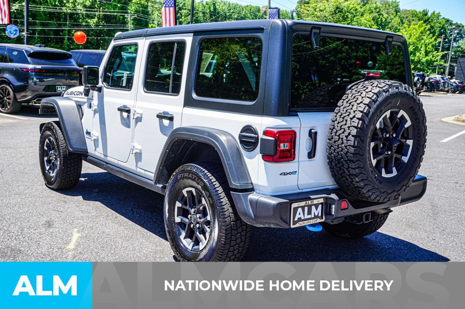 Used 2024 White Jeep Rubicon 4xe image 5