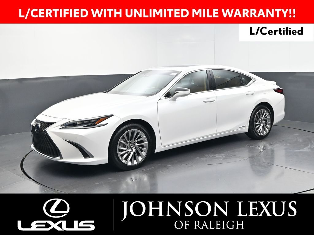 Eminent White Pearl 2022 Lexus ES Hybrid Sedan Front-Wheel Drive Continuously Variable Transmission