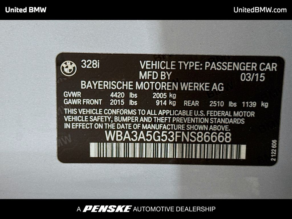 Thumbnail: 2015 BMW 3 Series - 14