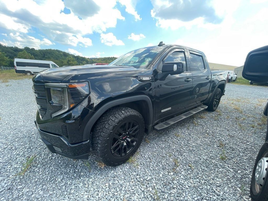 Onyx Black 2022 GMC Sierra 1500 Pickup Truck Four-Wheel Drive Automatic