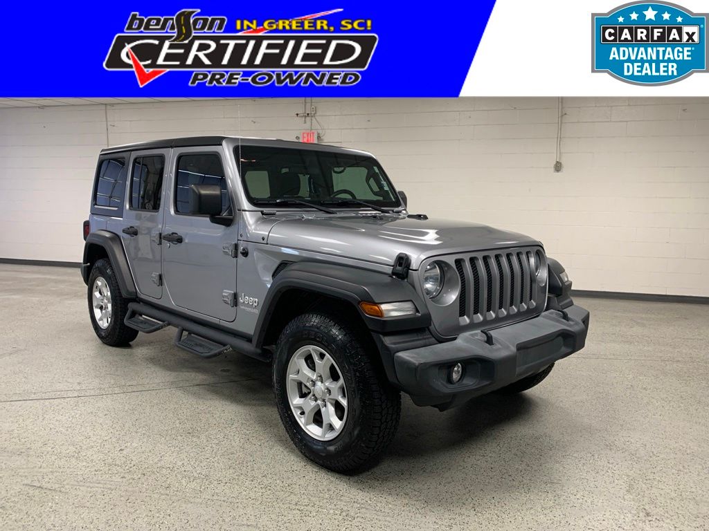 Billet Silver Metallic 2021 Jeep Wrangler SUV / Crossover Four-Wheel Drive 8-Speed Automatic