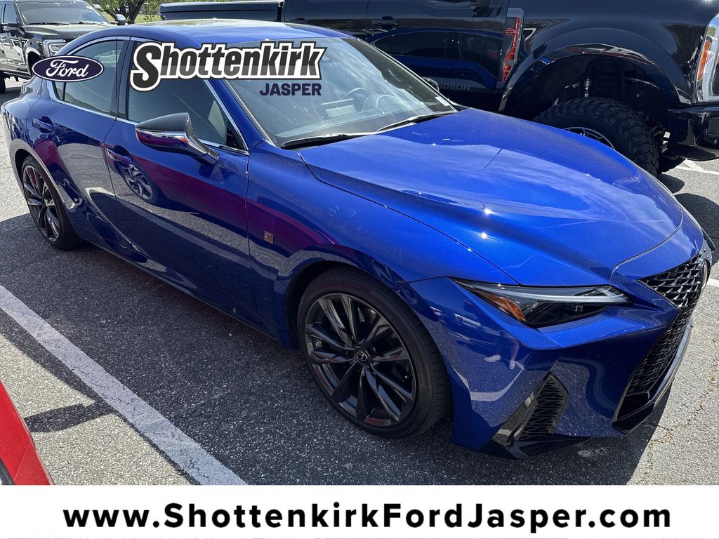 Ultrasonic Blue 2.0 2025 Lexus IS 350 F Sport Design RWD Sedan Rear-Wheel Drive 8-Speed Automatic