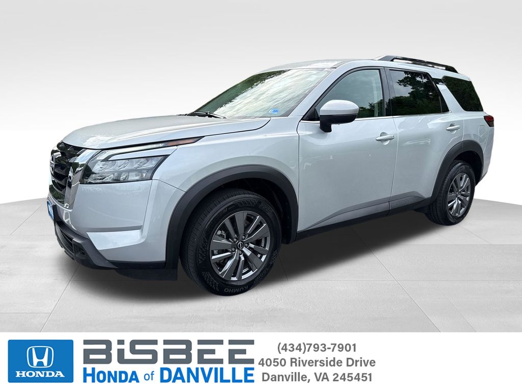 Brilliant Silver Metallic 2025 Nissan Pathfinder SV 4WD SUV / Crossover All-Wheel Drive 9-Speed Automatic