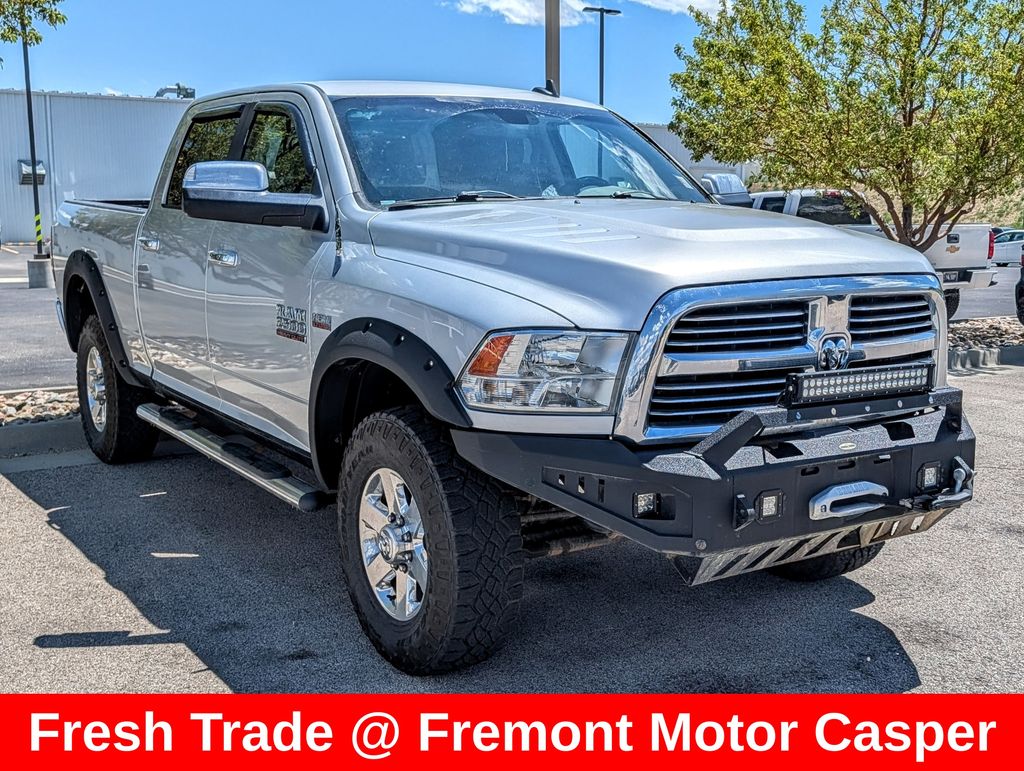 Bright Silver Clearcoat Metallic 2014 RAM 2500 Big Horn Crew Cab 4WD Pickup Truck Four-Wheel Drive 6-Speed Automatic