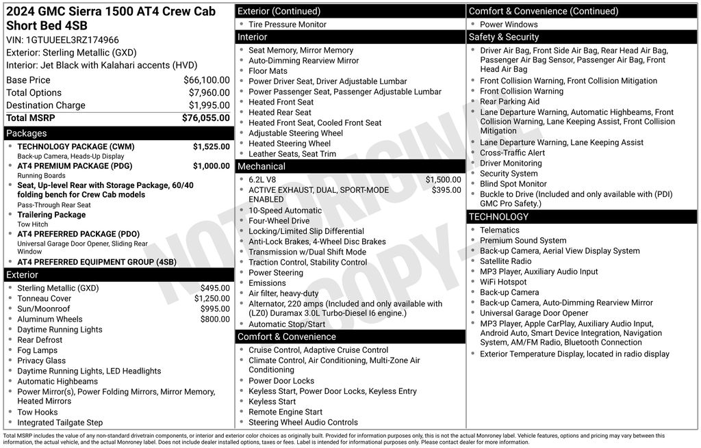Certified Used 2024 Gray GMC AT4 image 4