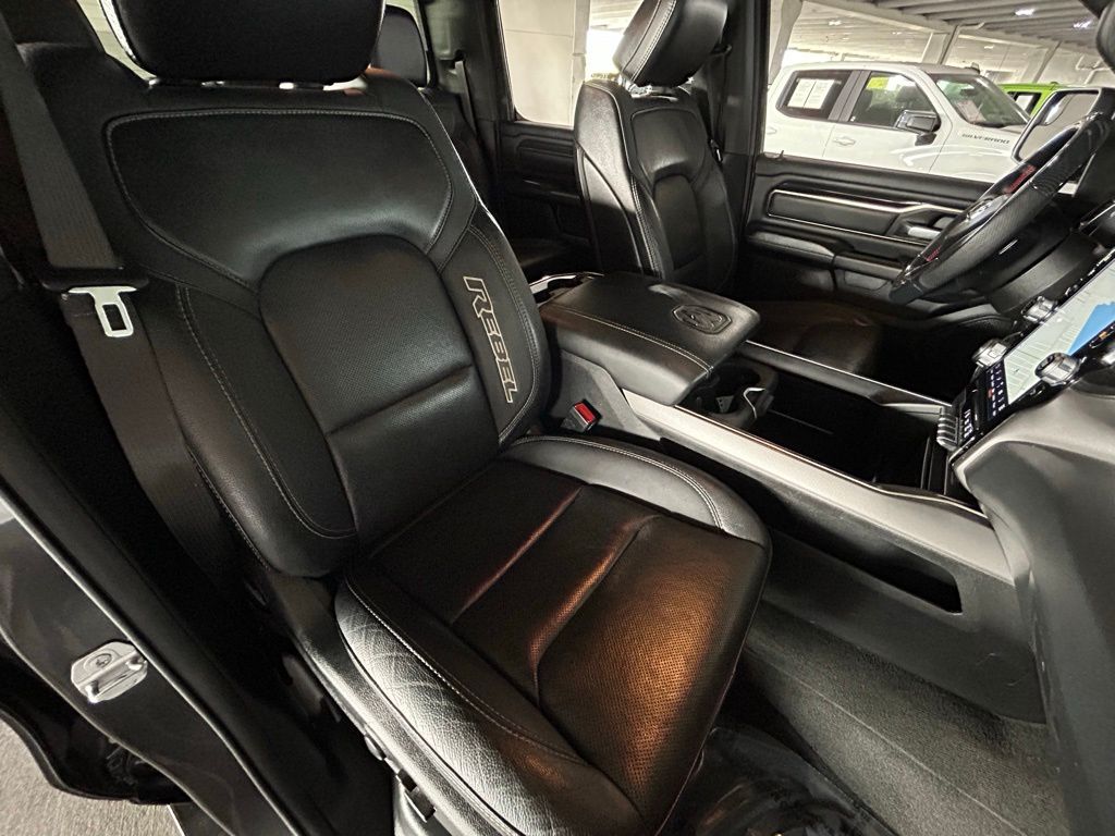 Used 2022 Granite Crystal Metallic Clearcoat Ram Rebel image 34