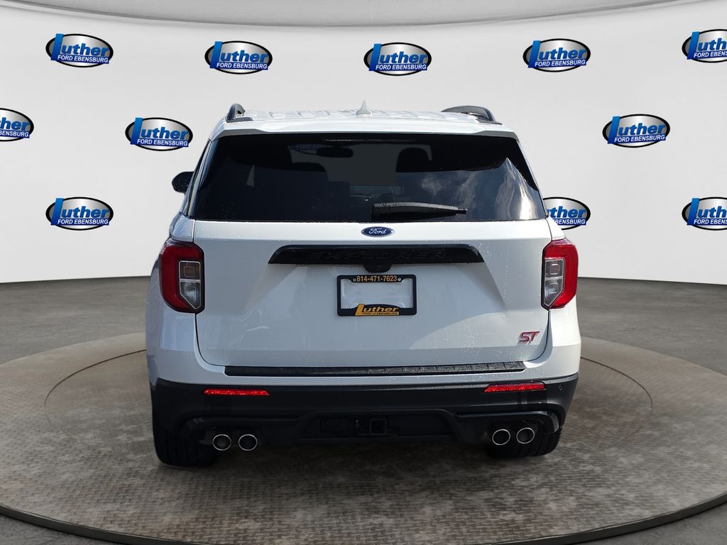 2024 Ford Explorer ST White at Grove City Ford