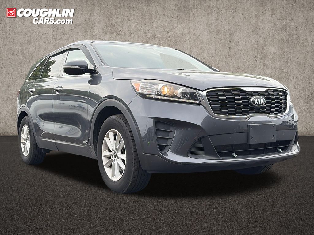 Gray (Platinum Graphite) 2019 Kia Sorento SUV / Crossover All-Wheel Drive 8-Speed Automatic