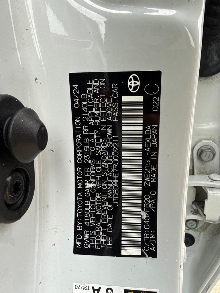 Used 2024 Toyota Corolla Hybrid Sedan
