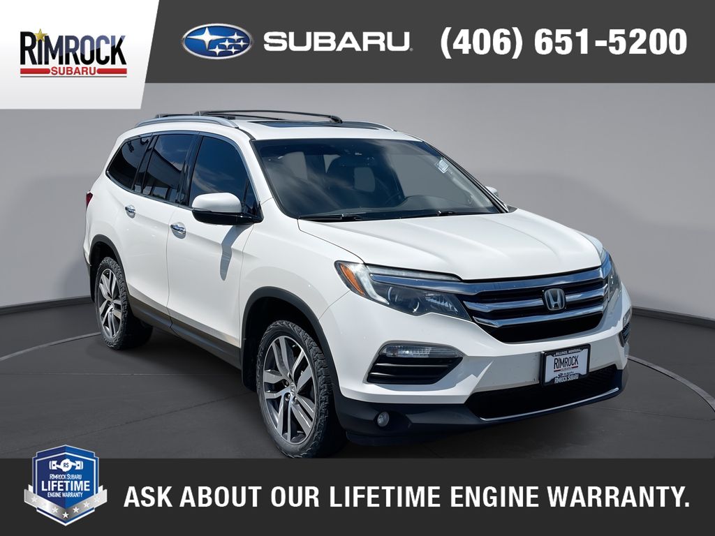 White 2018 Honda Pilot SUV / Crossover All-Wheel Drive 9-Speed Automatic