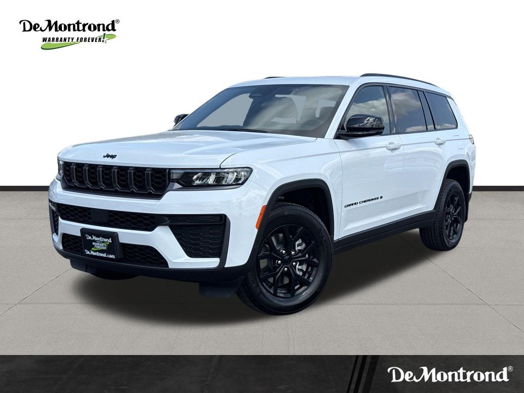 2026 Jeep Grand Cherokee L Altitude White at DeMontrond Auto Country
