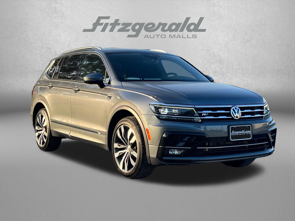 Gray 2021 Volkswagen Tiguan SUV / Crossover All-Wheel Drive 8-Speed Automatic