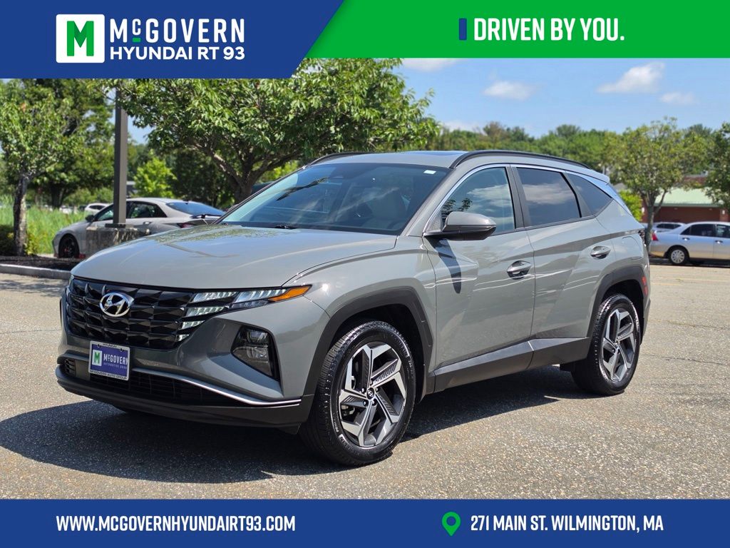 Hampton Gray 2024 Hyundai Tucson SUV / Crossover All-Wheel Drive 8-Speed Automatic
