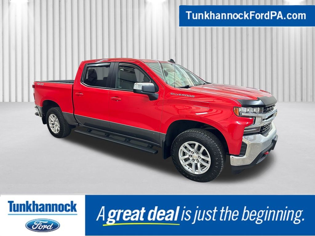 Red Hot 2022 Chevrolet Silverado 1500 Pickup Truck Four-Wheel Drive 8-Speed Automatic