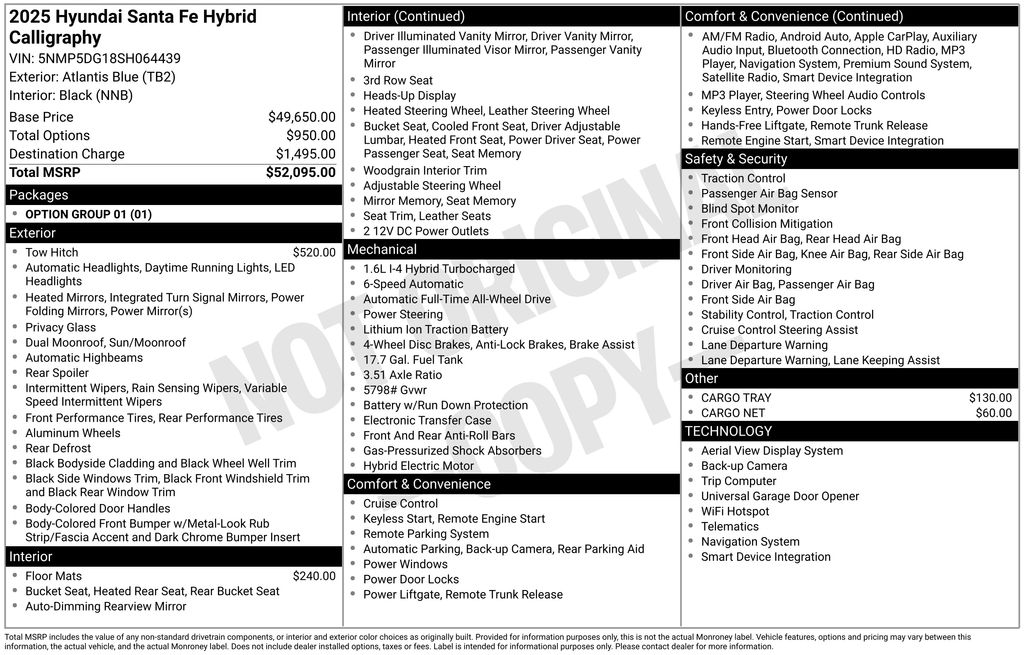 Certified Used 2025 Blue Hyundai Calligraphy image 26