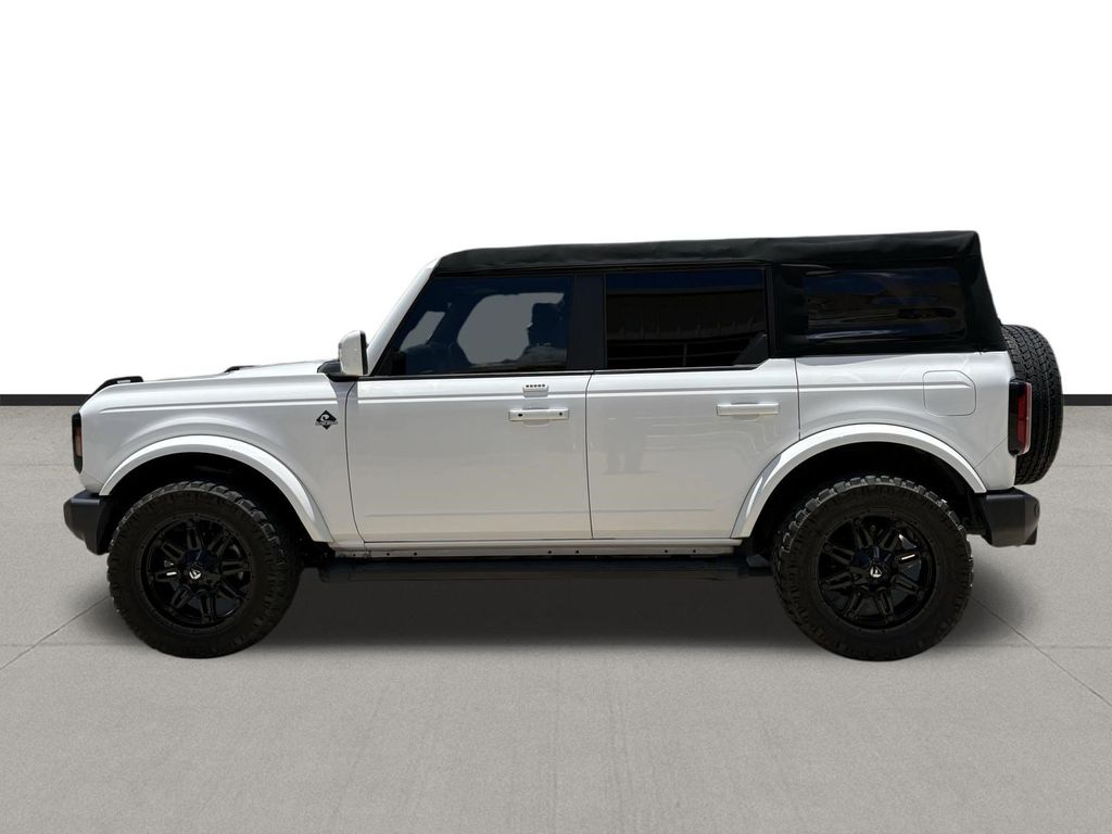 2022 Ford Bronco Outer Banks White at DeMontrond Ford