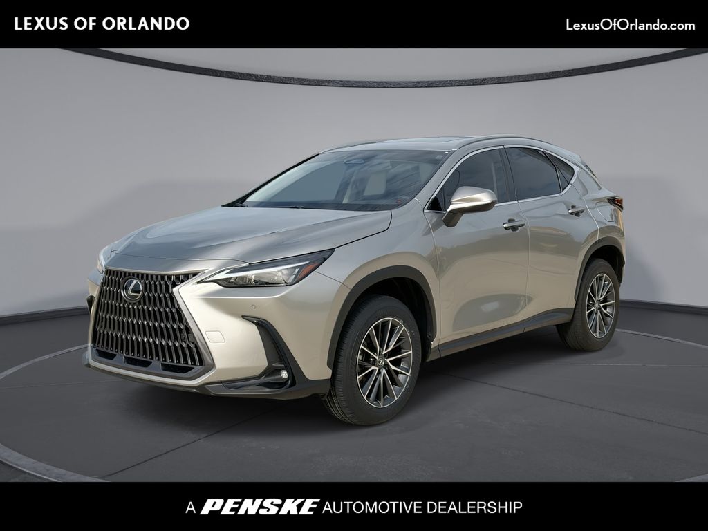 Silver 2025 Lexus NX Hybrid SUV / Crossover All-Wheel Drive Continuously Variable Transmission
