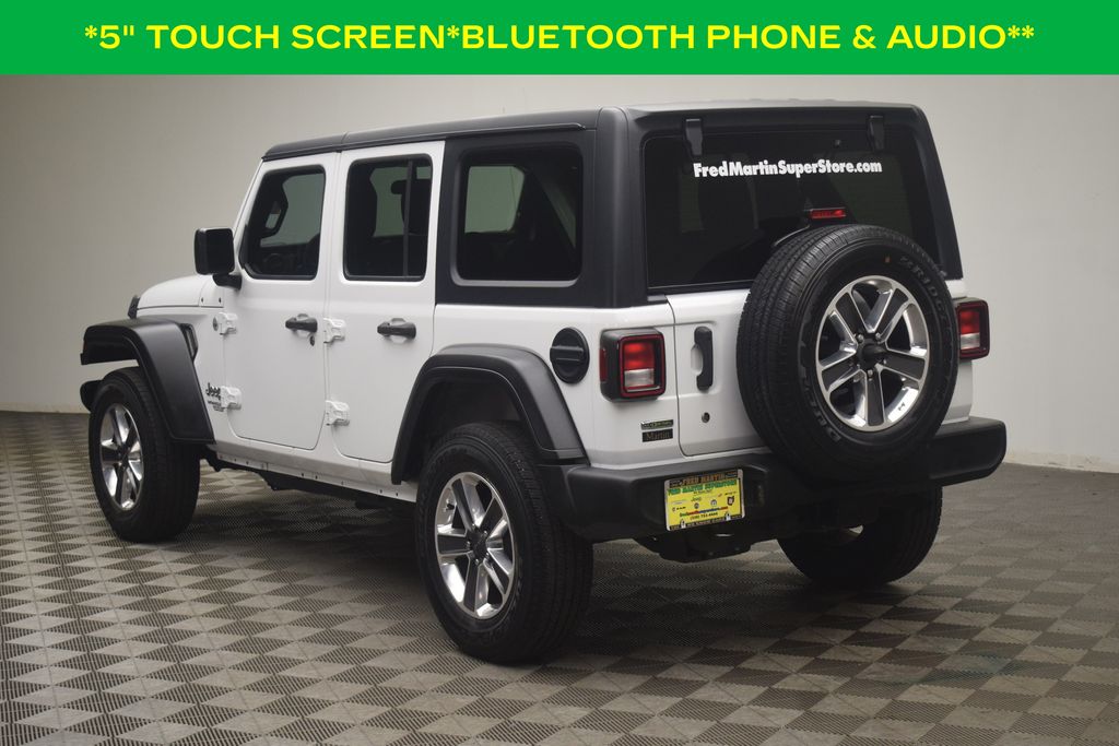 used 2021 Jeep Wrangler car, priced at $28,700
