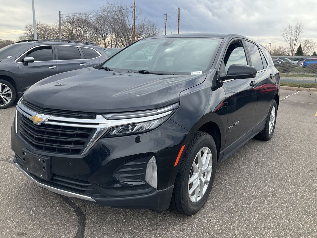 Mosaic Black Metallic 2023 Chevrolet Equinox LT AWD with 2FL SUV / Crossover Four-Wheel Drive 6-Speed Automatic Overdrive