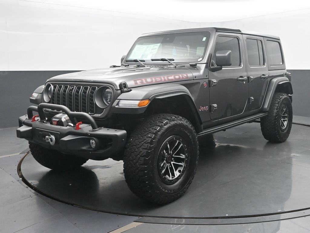 Gray (Granite Crystal Metallic Clearcoat) 2025 Jeep Wrangler SUV / Crossover Four-Wheel Drive 8-Speed Automatic