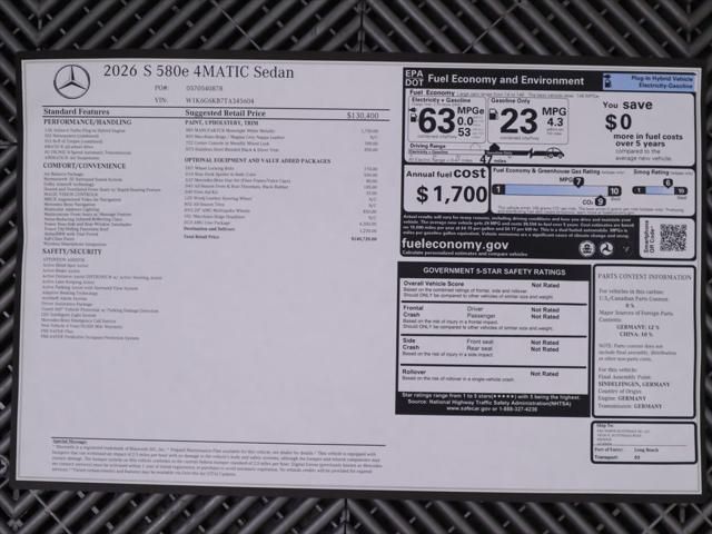 Thumbnail: 2026 Mercedes-Benz S-Class - 9