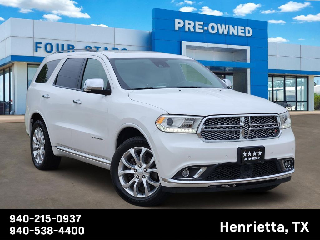 Vice White 2018 Dodge Durango Citadel AWD SUV / Crossover All-Wheel Drive 8-Speed Automatic