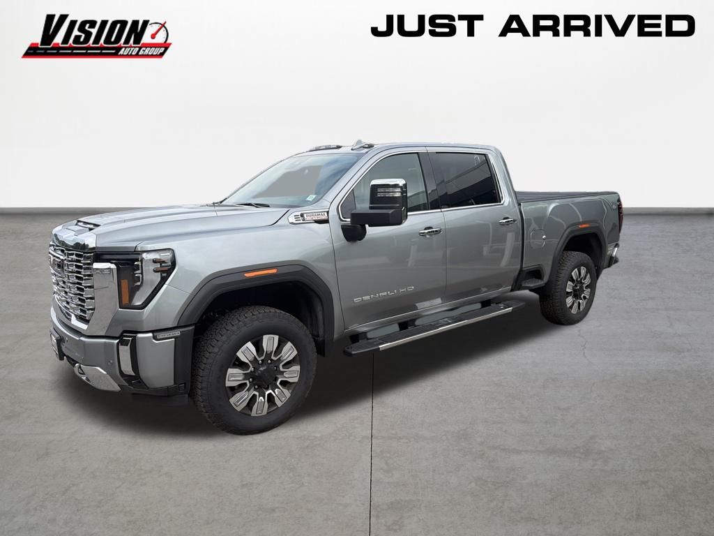 Sterling Metallic 2025 GMC Sierra 2500HD Pickup Truck Four-Wheel Drive Automatic