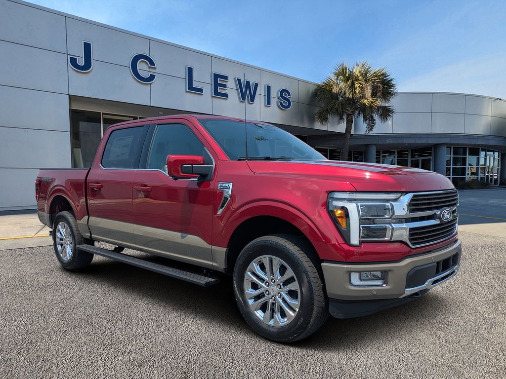 Ruby Red Metallic Tinted Clearcoat 2026 Ford F-150 Pickup Truck Four-Wheel Drive Automatic