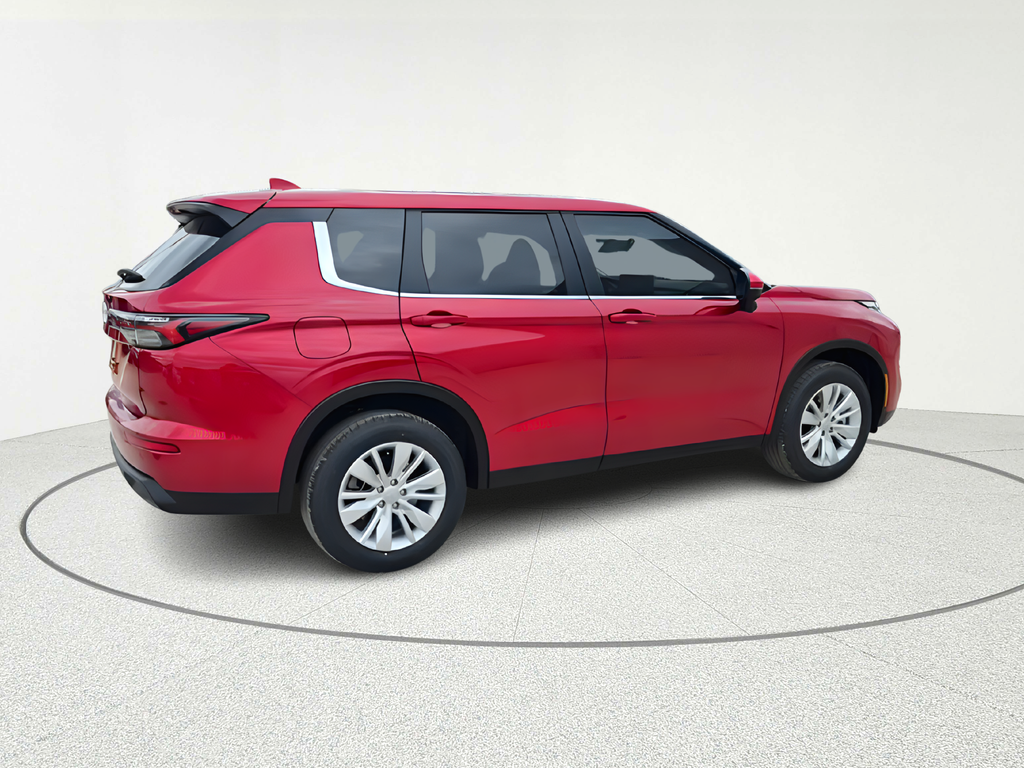 2026 Mitsubishi Outlander ES Red at North Houston Mitsubishi