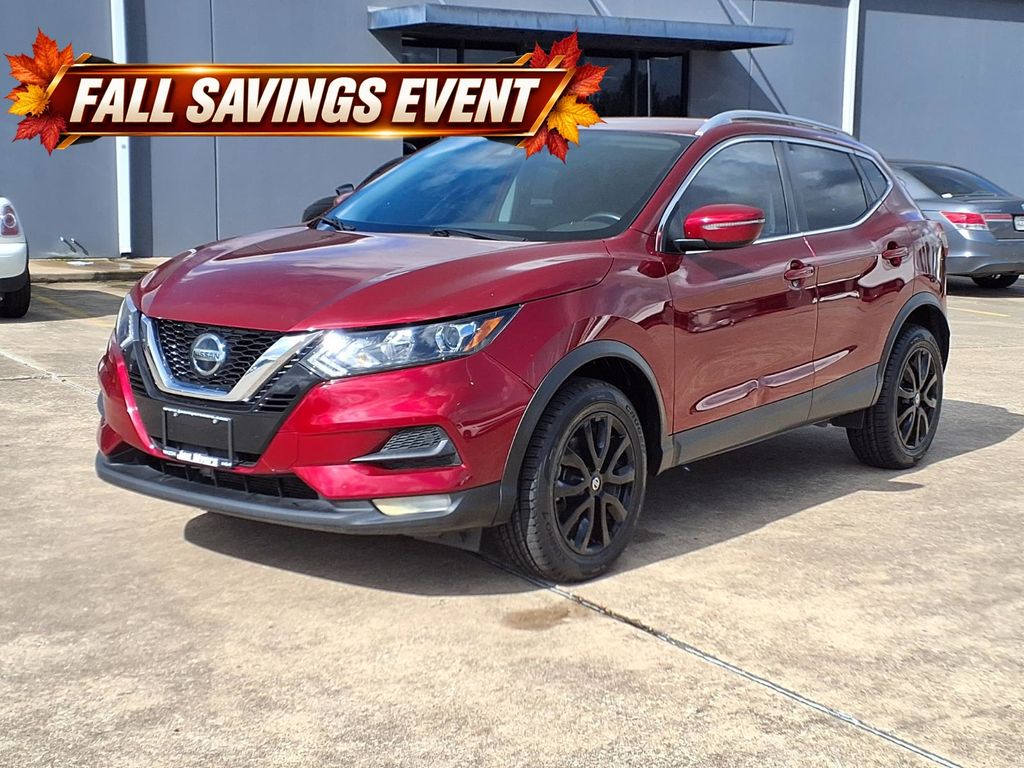 2022 Nissan Rogue Sport SV Red at Classic Elite Chevrolet Sugar Land