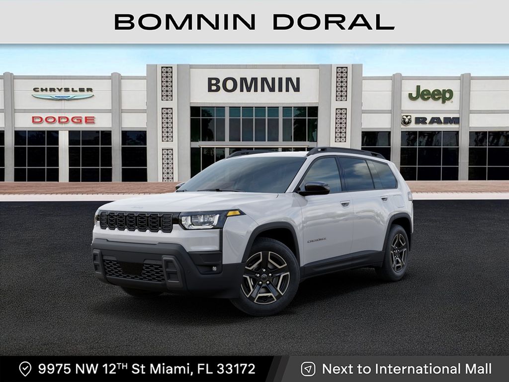 Bright White Clearcoat 2026 Jeep Cherokee Laredo 4WD SUV / Crossover Four-Wheel Drive Continuously Variable Transmission