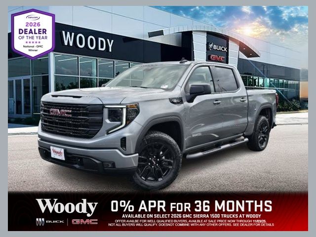 Sterling Metallic 2026 GMC Sierra 1500 Pickup Truck Four-Wheel Drive 8-Speed Automatic