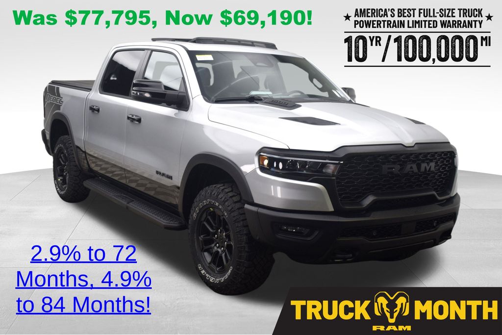 2026 RAM 1500 Rebel Crew Cab 4WD