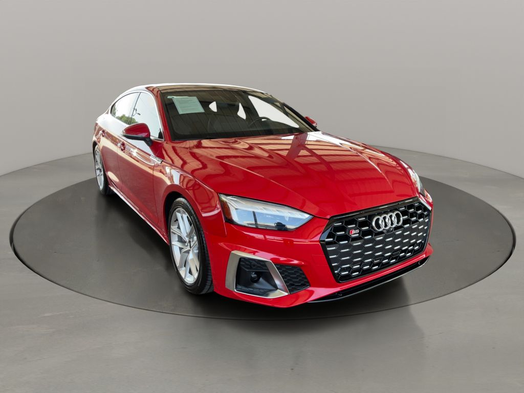 Progressive Red Metallic 2024 Audi A5 Sportback Sedan All-Wheel Drive 7-Speed Automatic