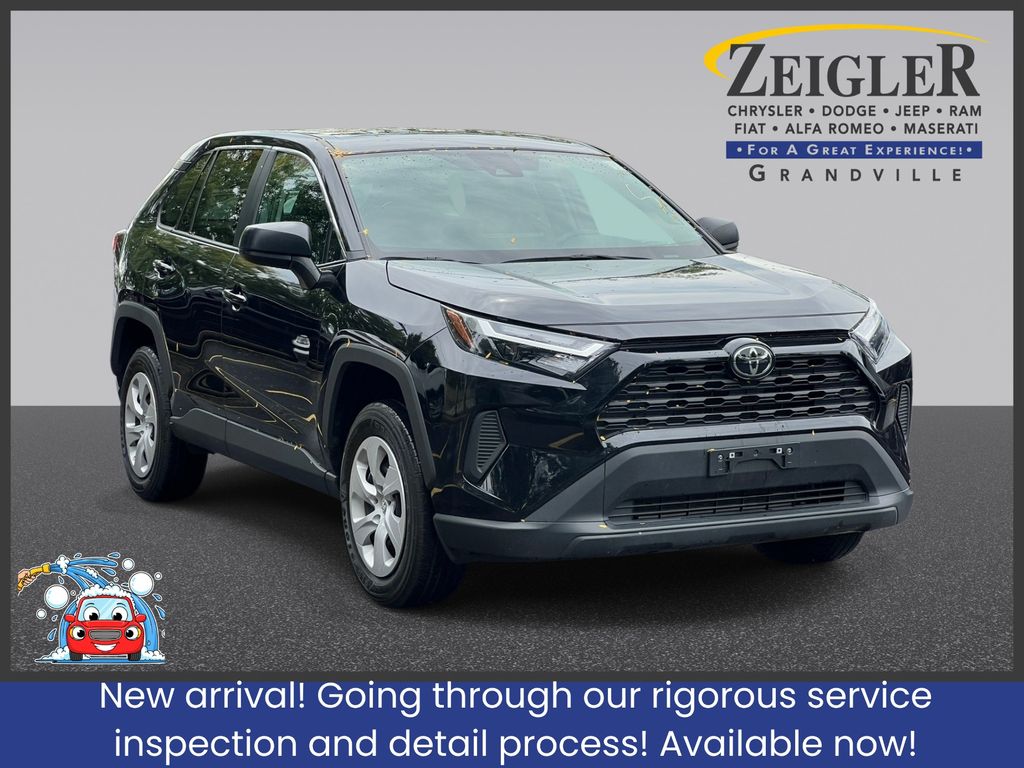 Midnight Black Metallic 2025 Toyota RAV4 SUV / Crossover All-Wheel Drive 8-Speed Automatic
