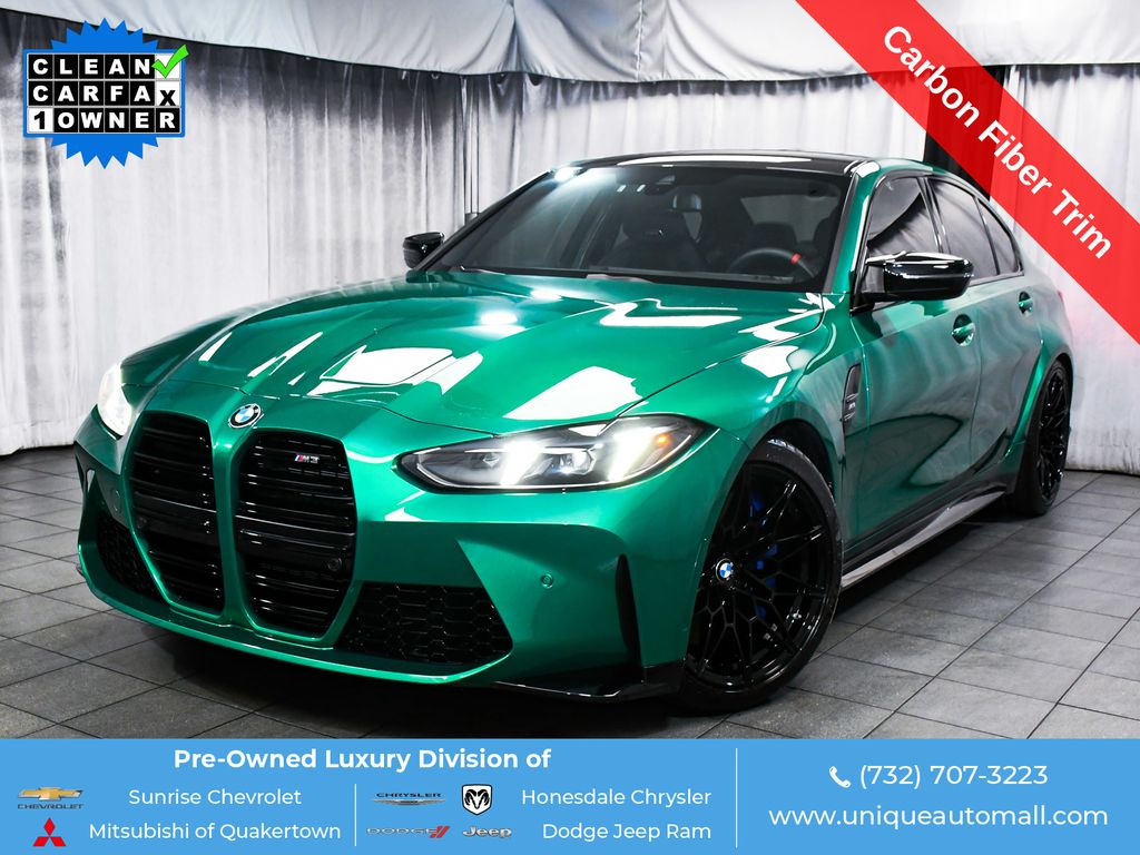 Isle of Man Green Metallic 2025 BMW M3 Sedan Rear-Wheel Drive 6-Speed Manual