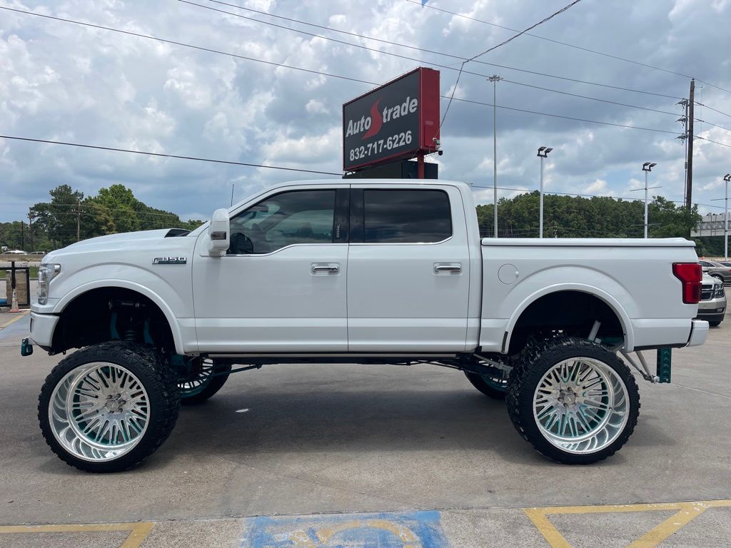 2015 Ford F-150 Lariat White at Baytown Hyundai