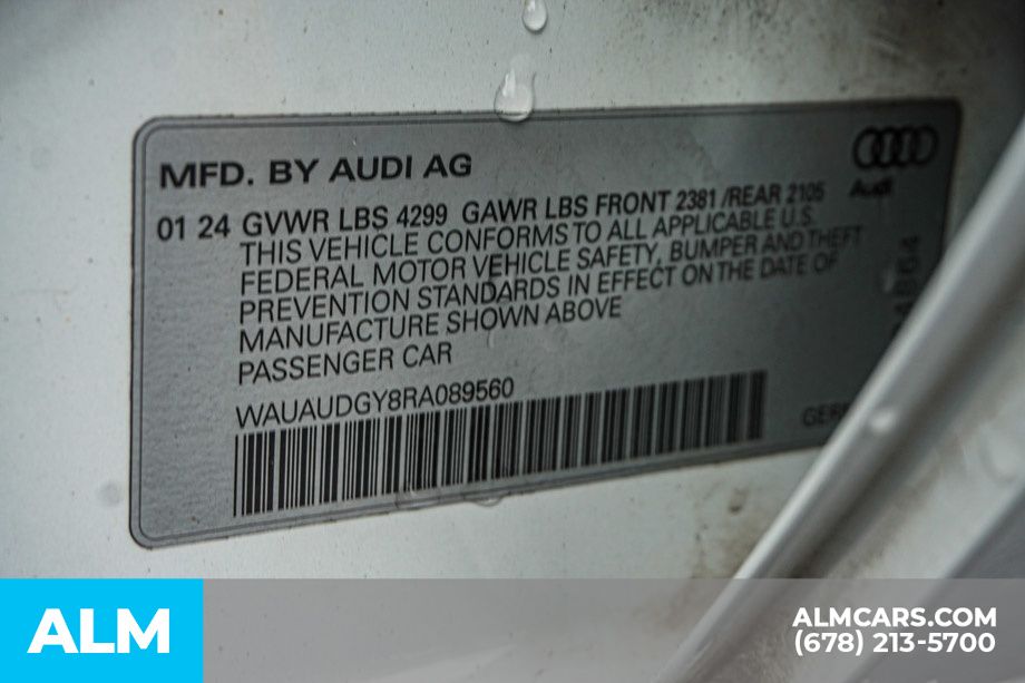 Used 2024 Silver Audi  image 63