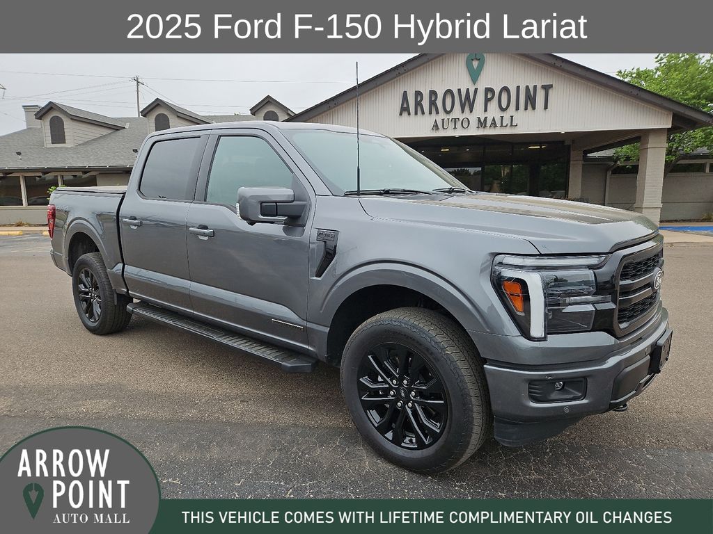 Gray Metallic 2025 Ford F-150 Pickup Truck Four-Wheel Drive Automatic