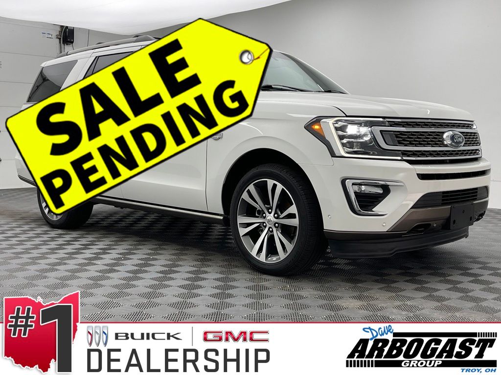 White Metallic 2021 Ford Expedition SUV / Crossover Four-Wheel Drive Automatic