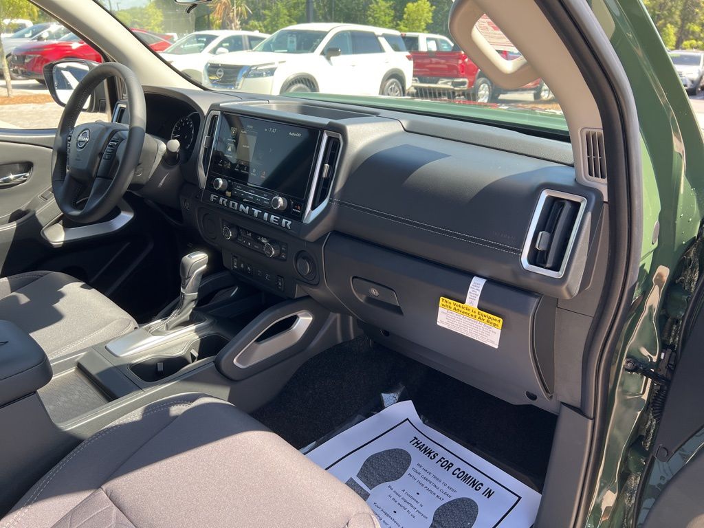 2025 Tactical Green Metallic Nissan Frontier SV RWD Truck