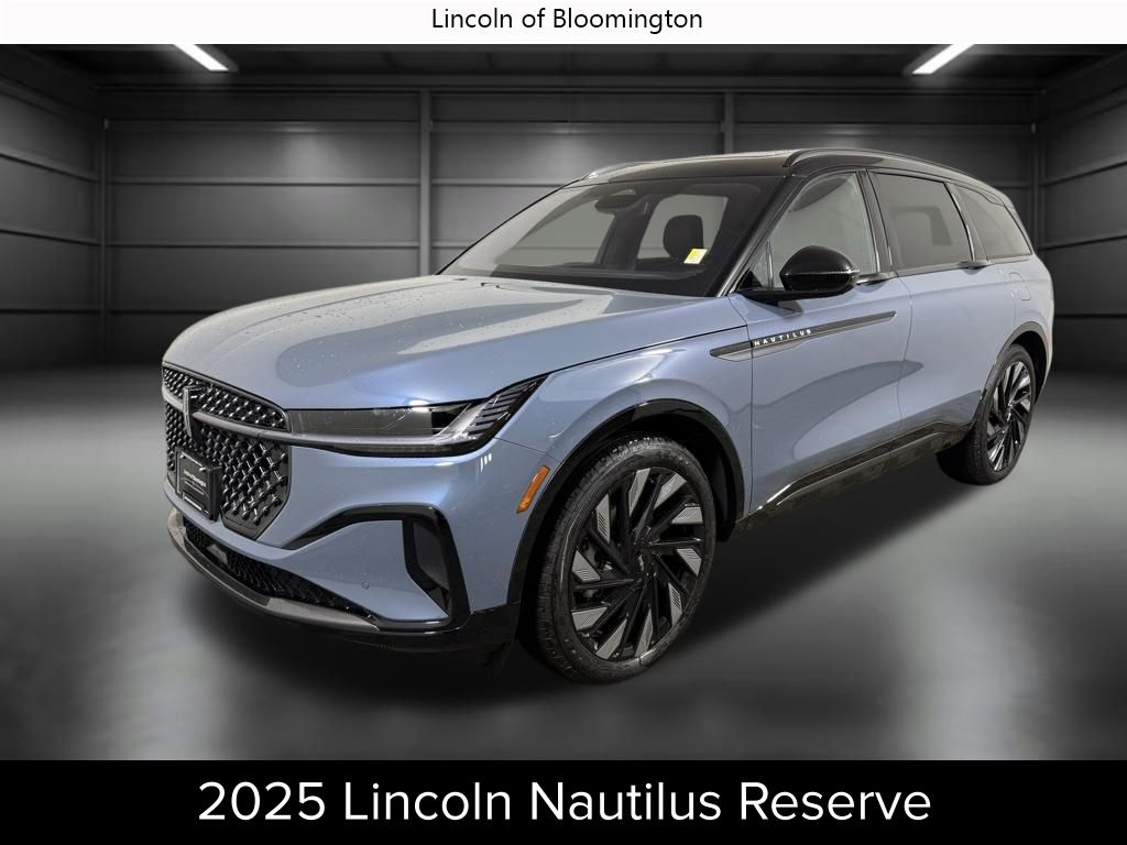 Whisper Blue Met CC 2025 Lincoln Nautilus Reserve AWD SUV / Crossover All-Wheel Drive 8-Speed Automatic