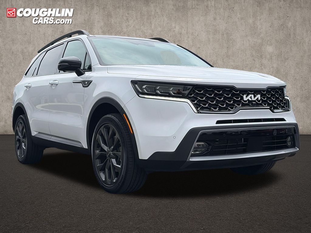 Glacial White Pearl 2023 Kia Sorento SUV / Crossover All-Wheel Drive 8-Speed Dual Clutch