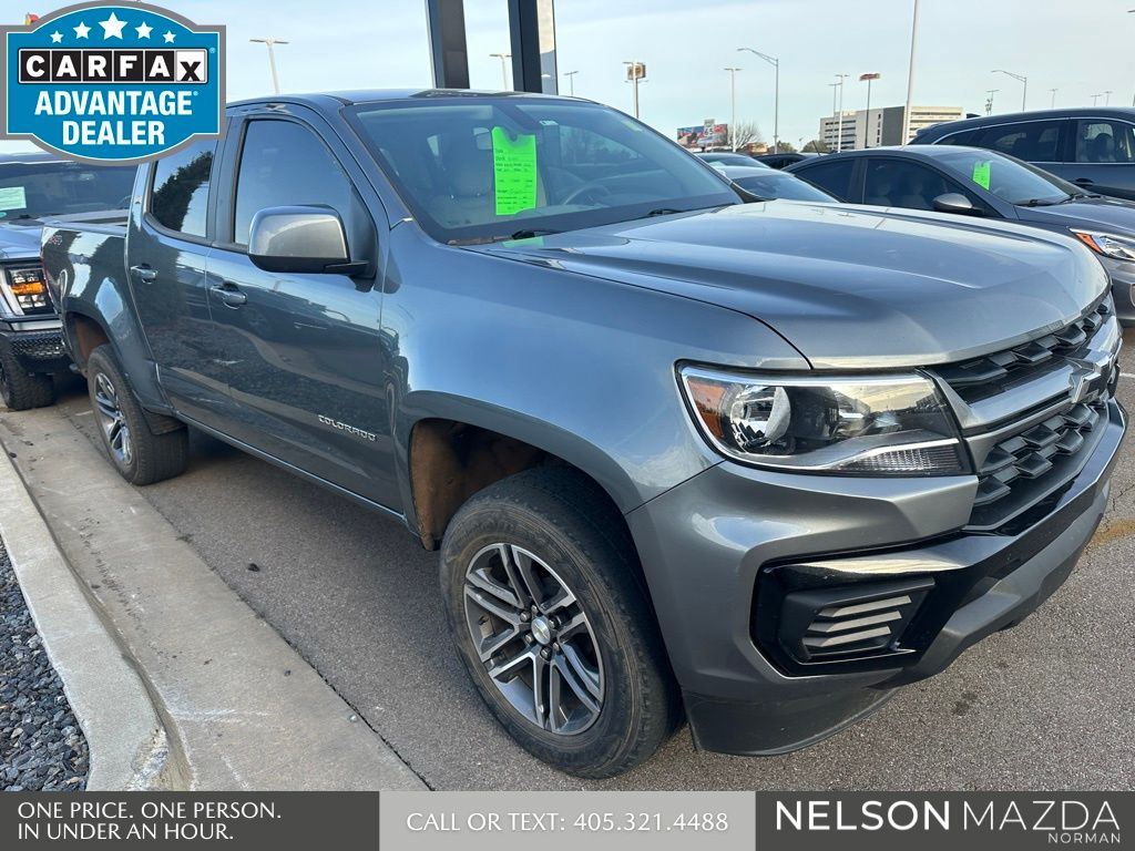 2021 Chevrolet Colorado Work Truck Crew Cab 4WD