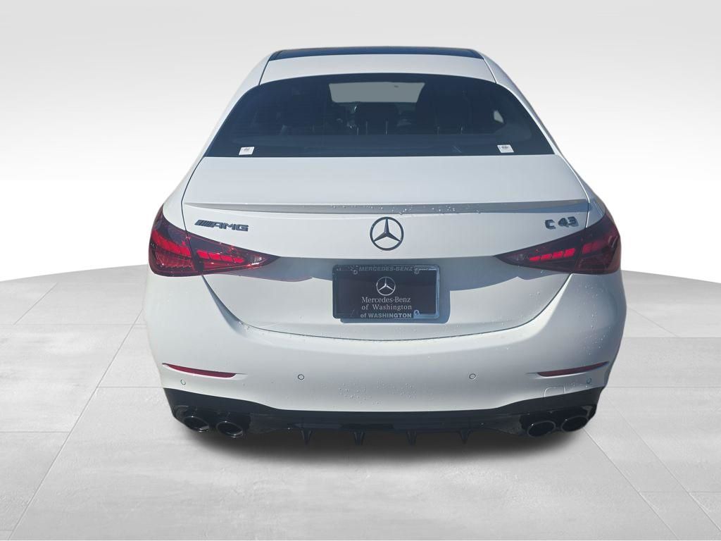 2026 Mercedes-Benz C-Class C 43 AMG® White at John Sisson Motors