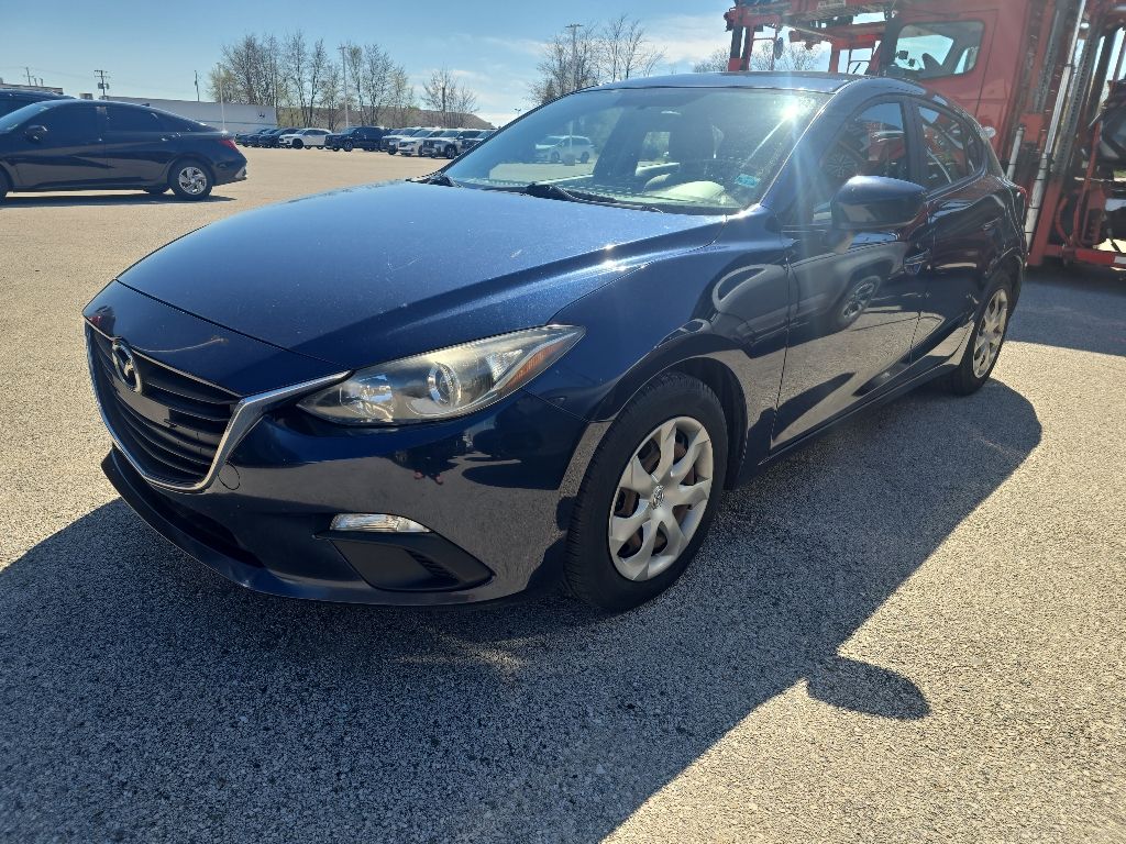 Deep Crystal Blue Mica 2014 Mazda MAZDA3 i Sport Hatchback Hatchback Front-Wheel Drive 6-Speed Automatic